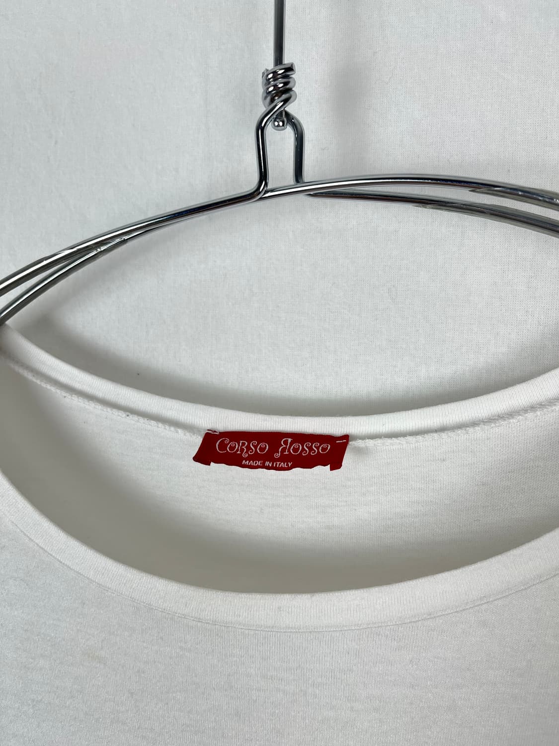 Corso Rosso (made in italy)  도트 자수 반팔 상품이미지4