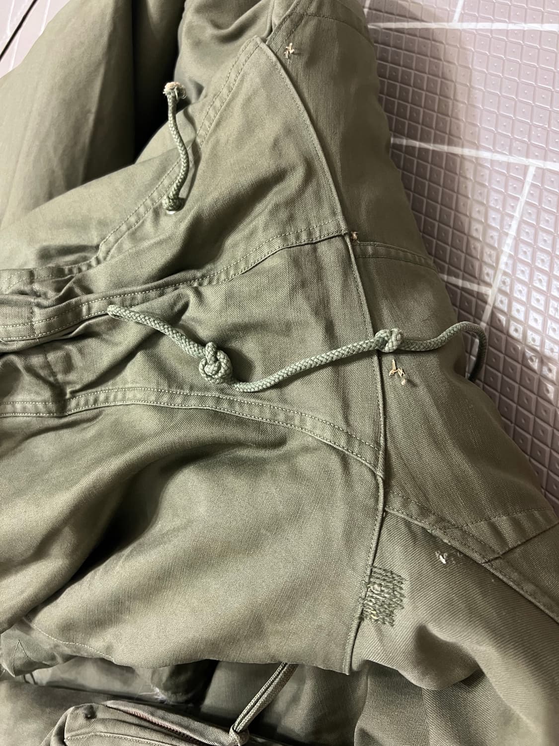 귀한 M48 피쉬테일 파카 외피M 내피L 상품이미지8
