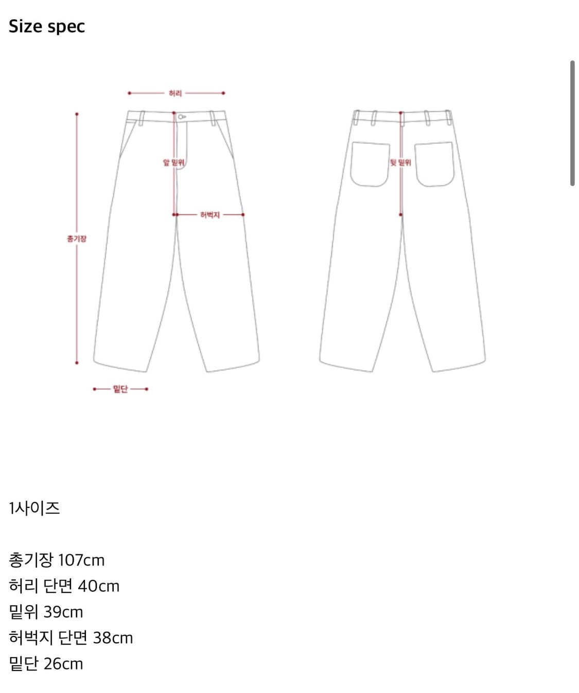 아오이로 더데스오브크롬 더블니 팬츠 - Mocha Brown (1) 상품이미지2
