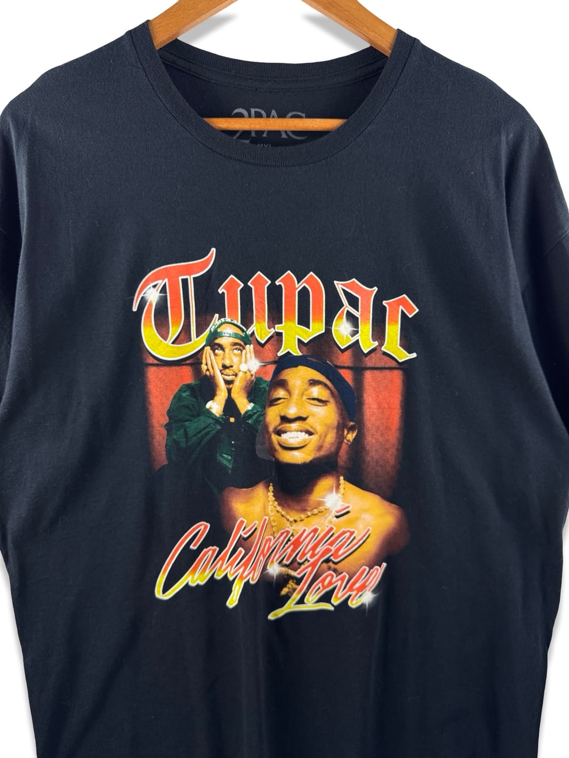 투팍 캘리포니아 러브 그래픽 티셔츠3763 상품이미지4