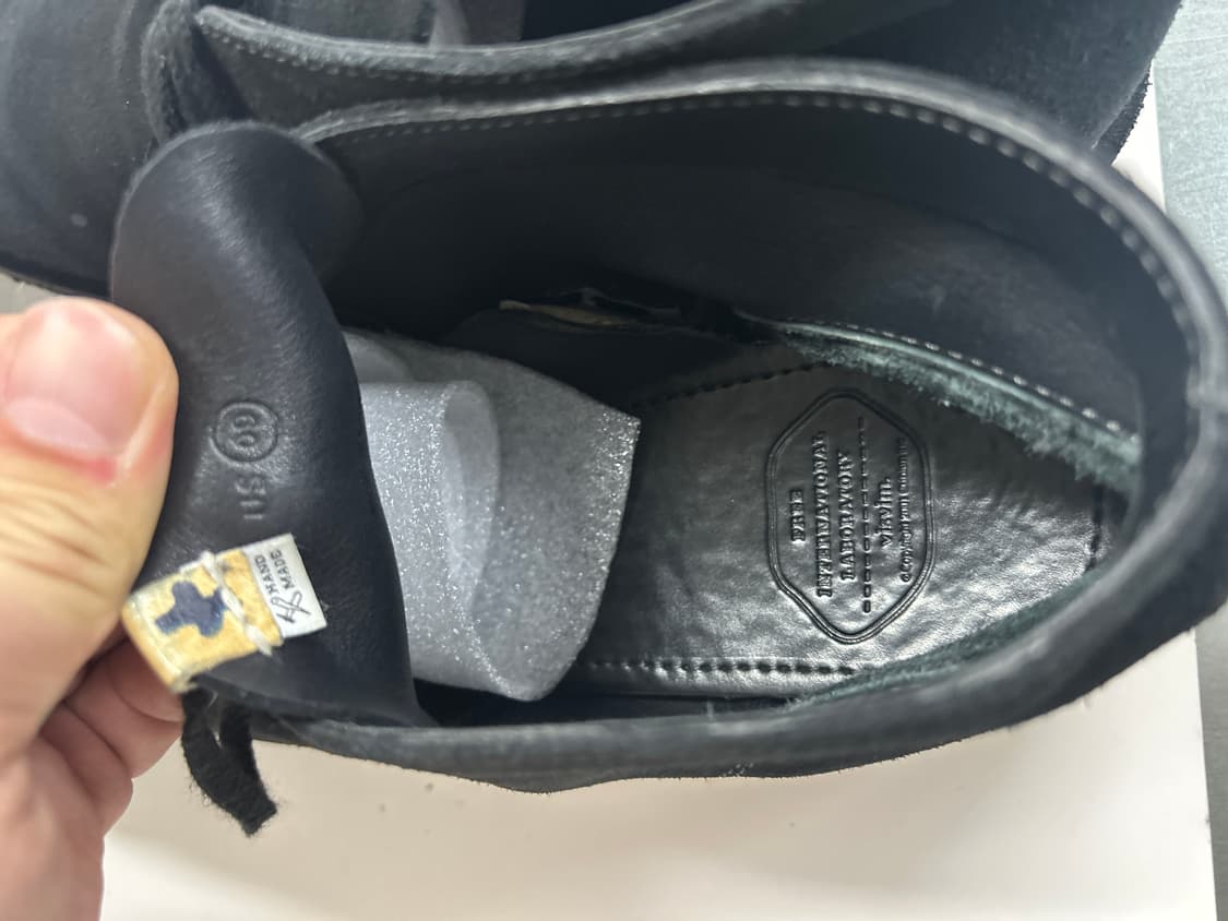 visvim 비즈빔 ISDT BOOTS-FOLK 콘초 커스텀 블랙 9 상품이미지5