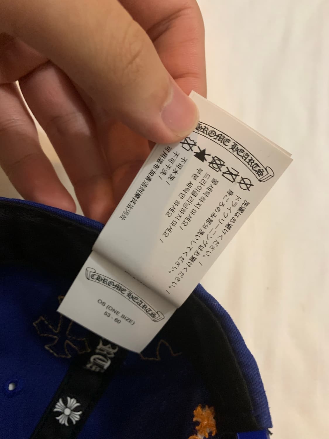크롬하츠 크로스 패치 모자 상품이미지7
