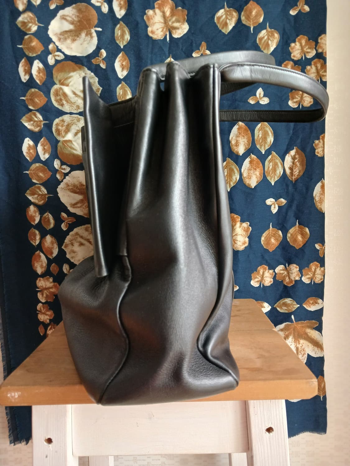 machiko jinto 일본브랜드의 블랙가죽가방  상품이미지3