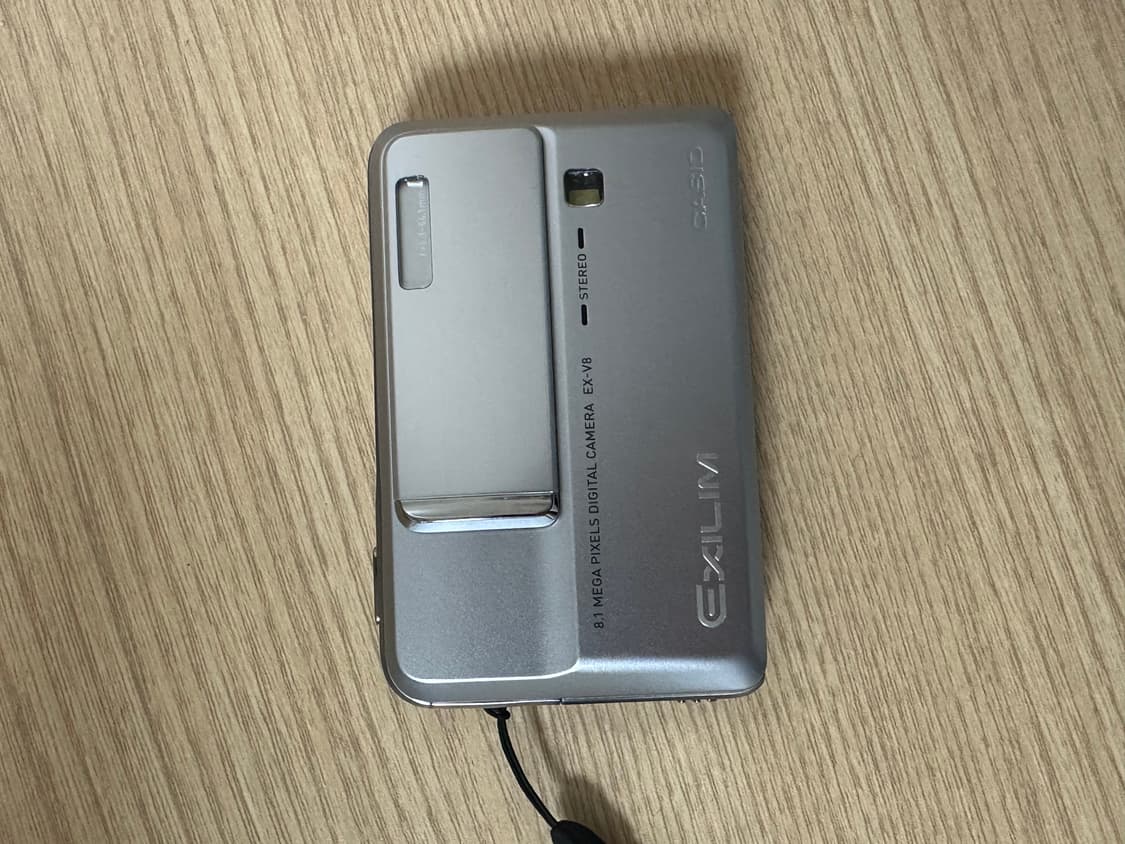 카시오 엑슬림 ex-v8(작례0,새상품급) 상품이미지2