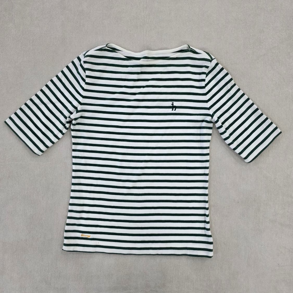 [실측] 헤지스 스트라이프 반팔 0213J 상품이미지1