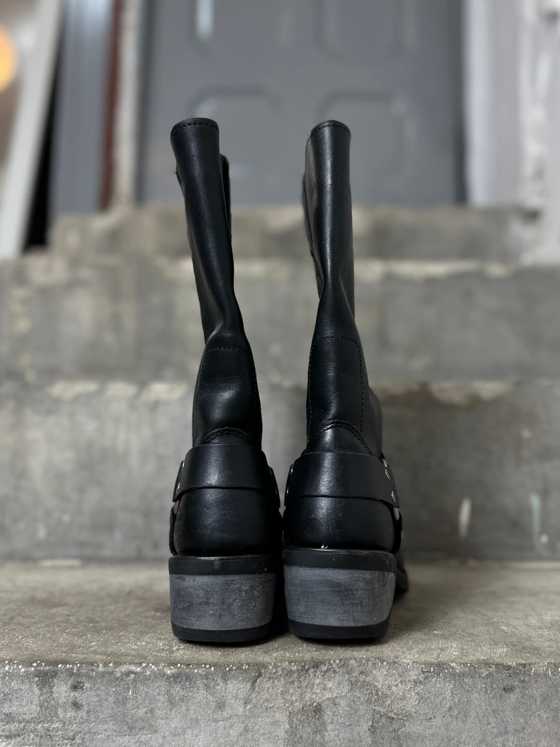 할리데이비슨 모터사이클 부츠 엔지니어 부츠 사이드짚 상품이미지5