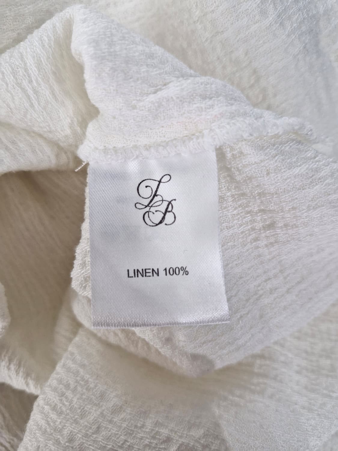 LABELLE BLANC 라벨르블랑 린넨 블라우스 상품이미지8