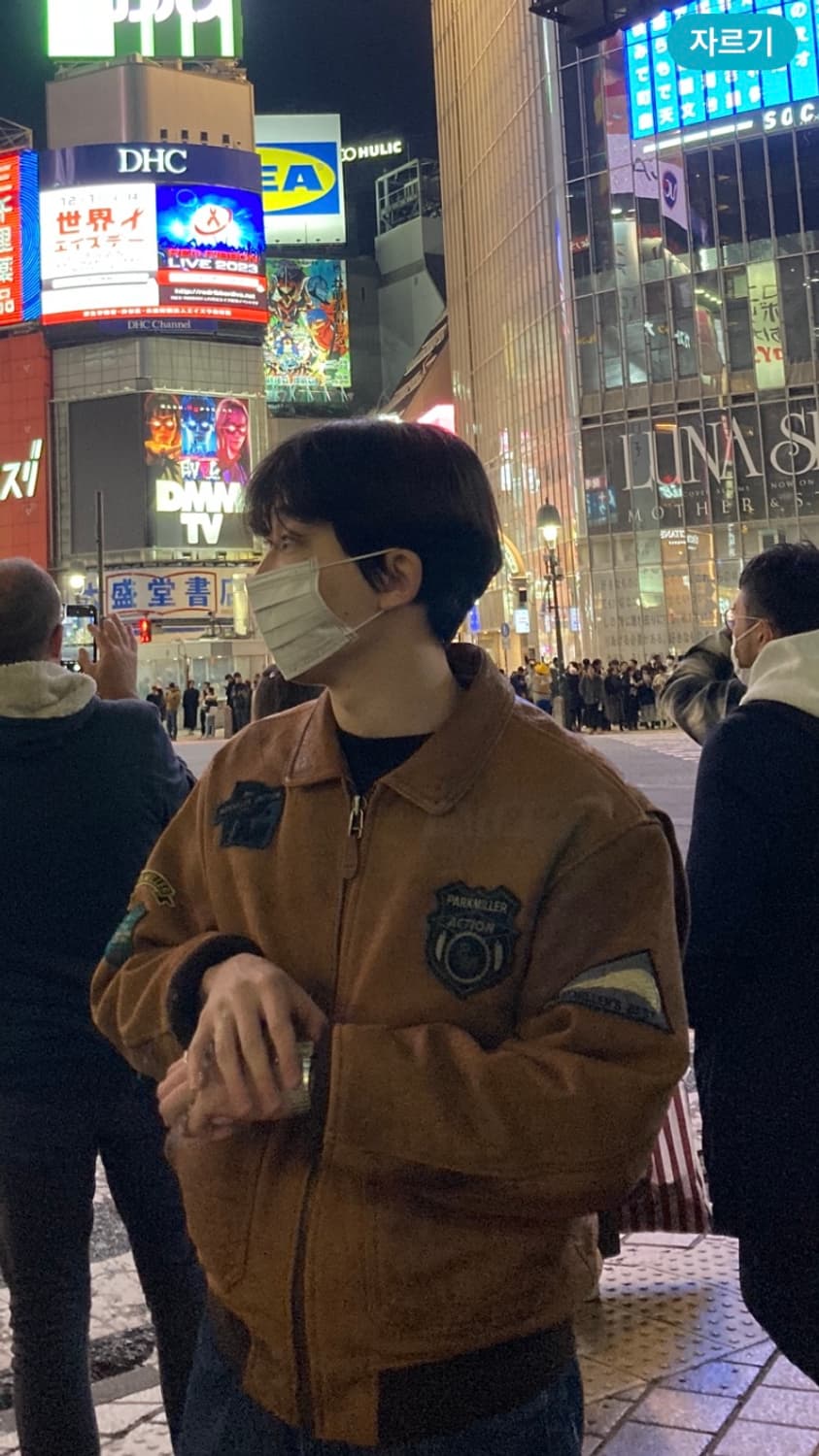 (L) 빈티지 패치 a2 가죽 자켓 상품이미지3