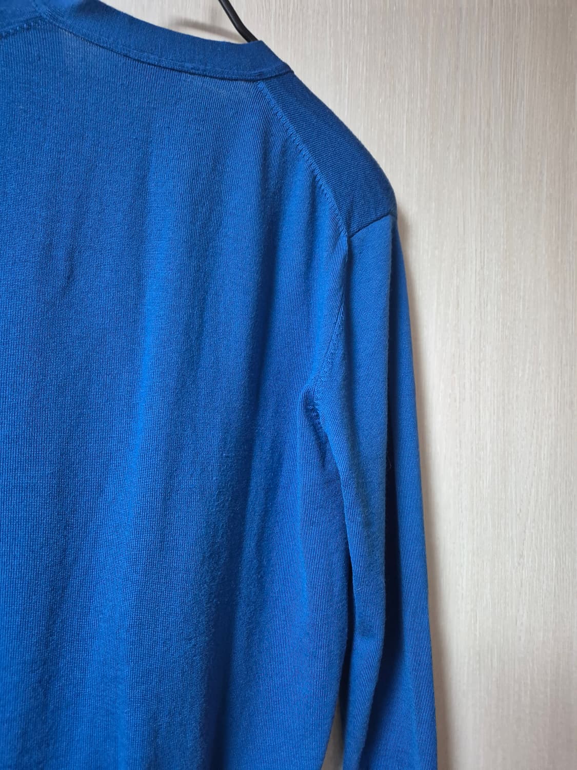 라코스테 브이넥  니트 가디건 남성 100 울가디건 상품이미지3