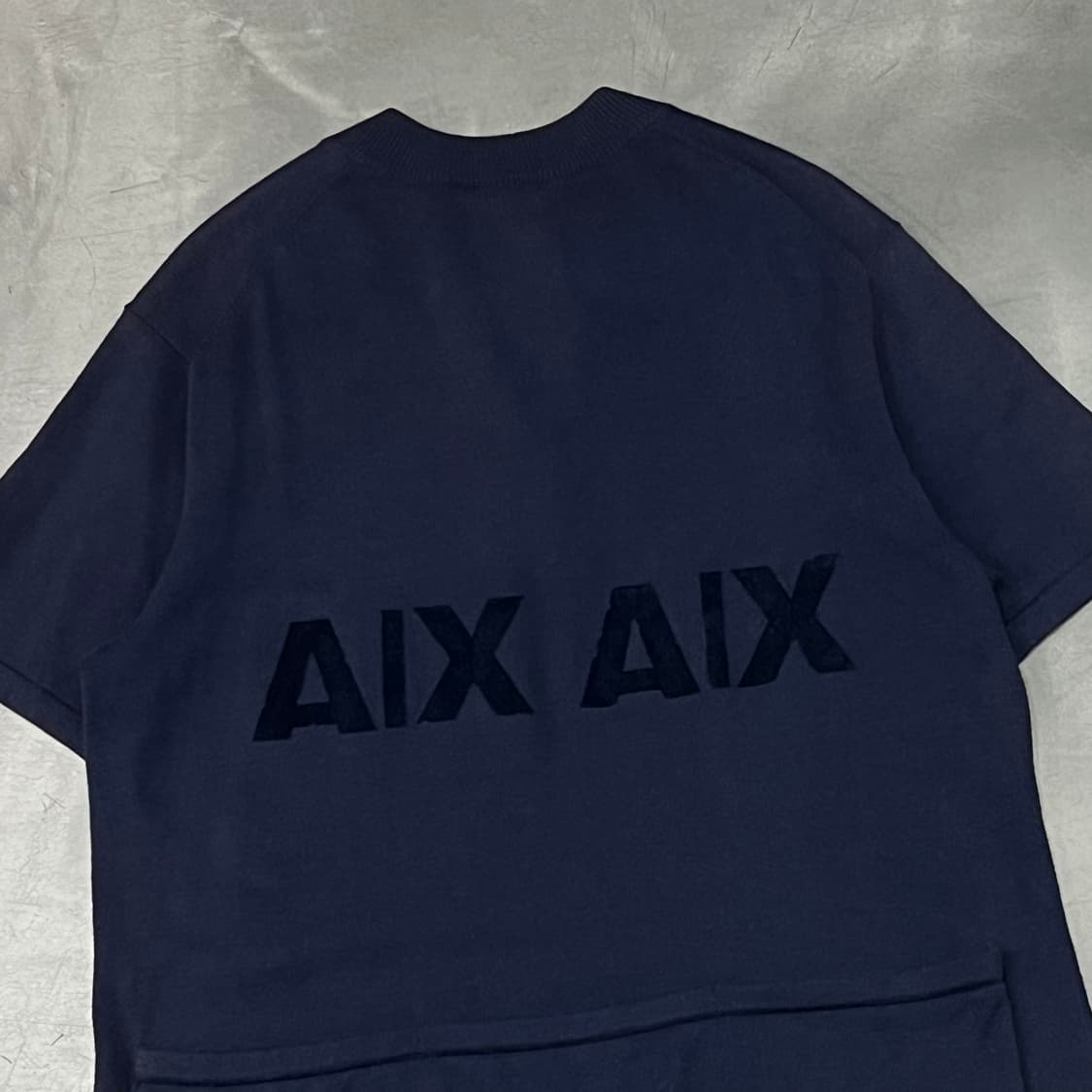  아르마니 익스체인지 반집업 하프 니트 y15834 상품이미지5