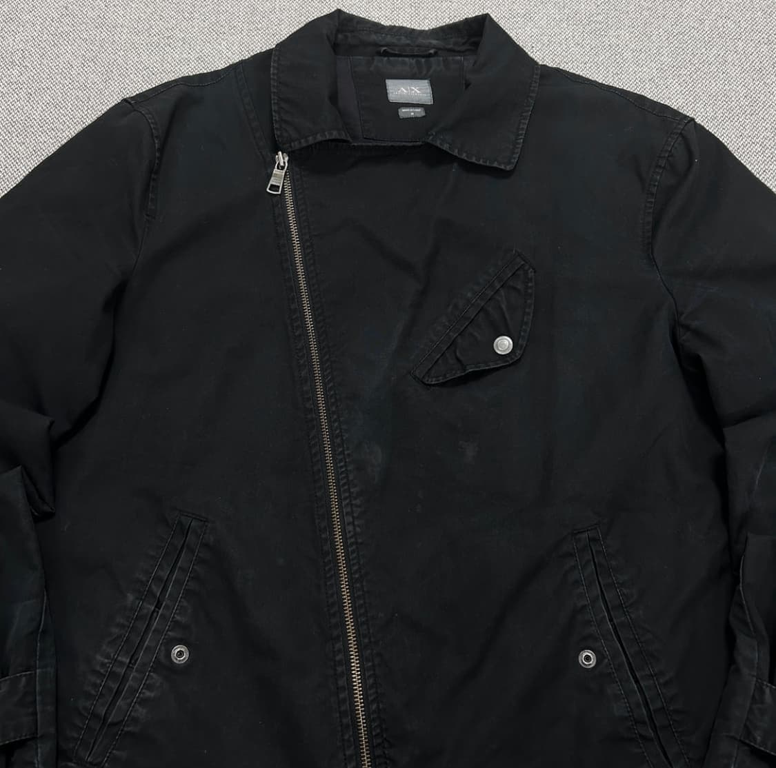 아르마니 익스체인지 코튼 라이더 자켓 M 상품이미지2