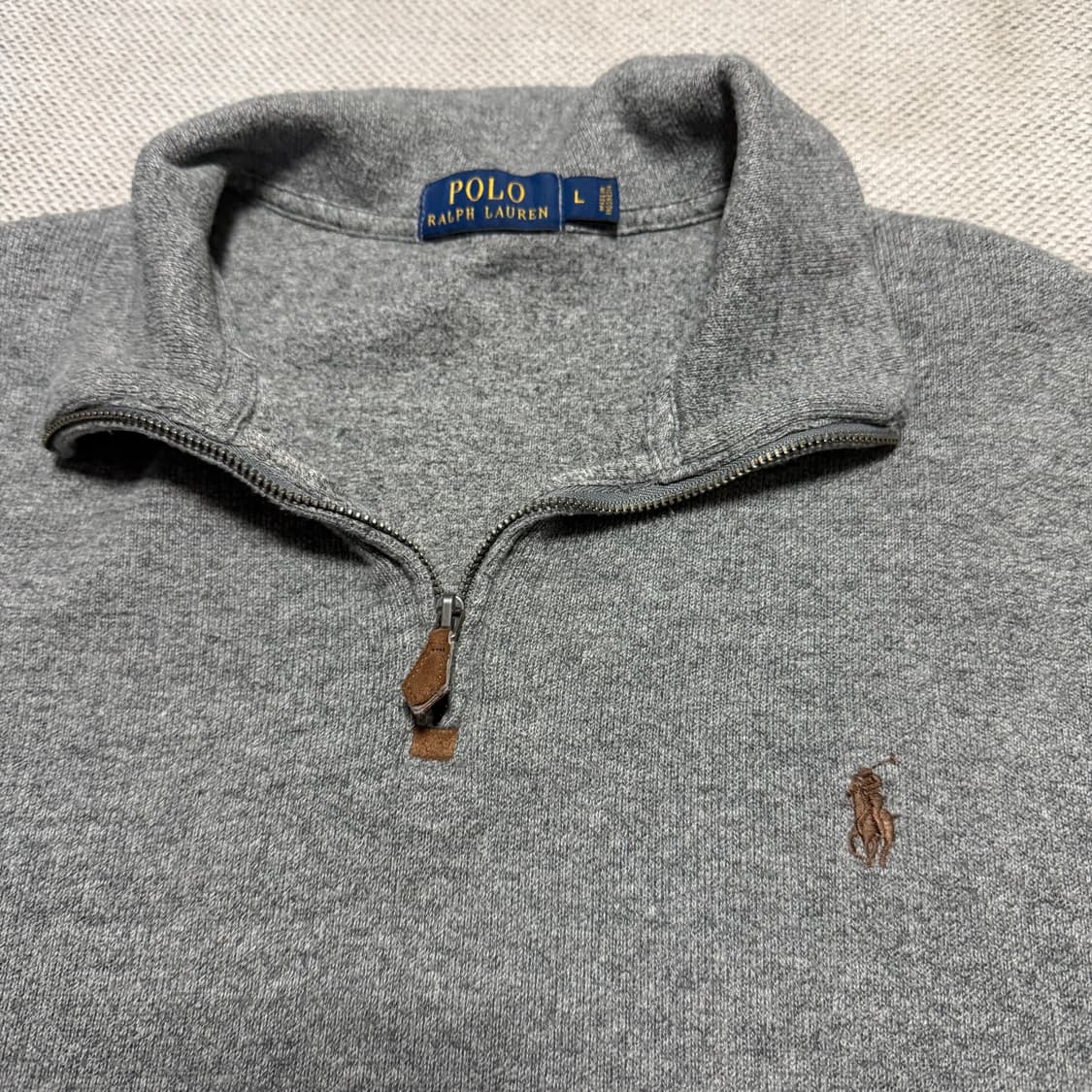 폴로 랄프로렌 하프집업 맨투맨 상품이미지2