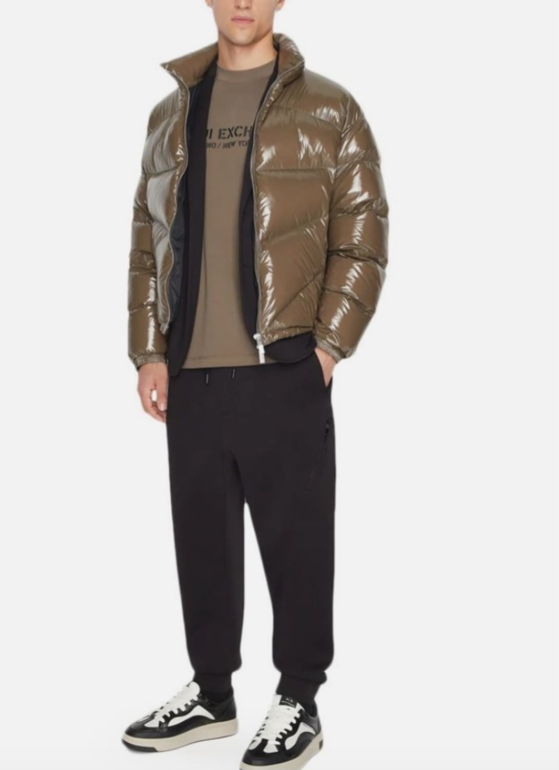 아르마니 익스체인지 글로시패딩 #푸퍼패딩 M 상품이미지7