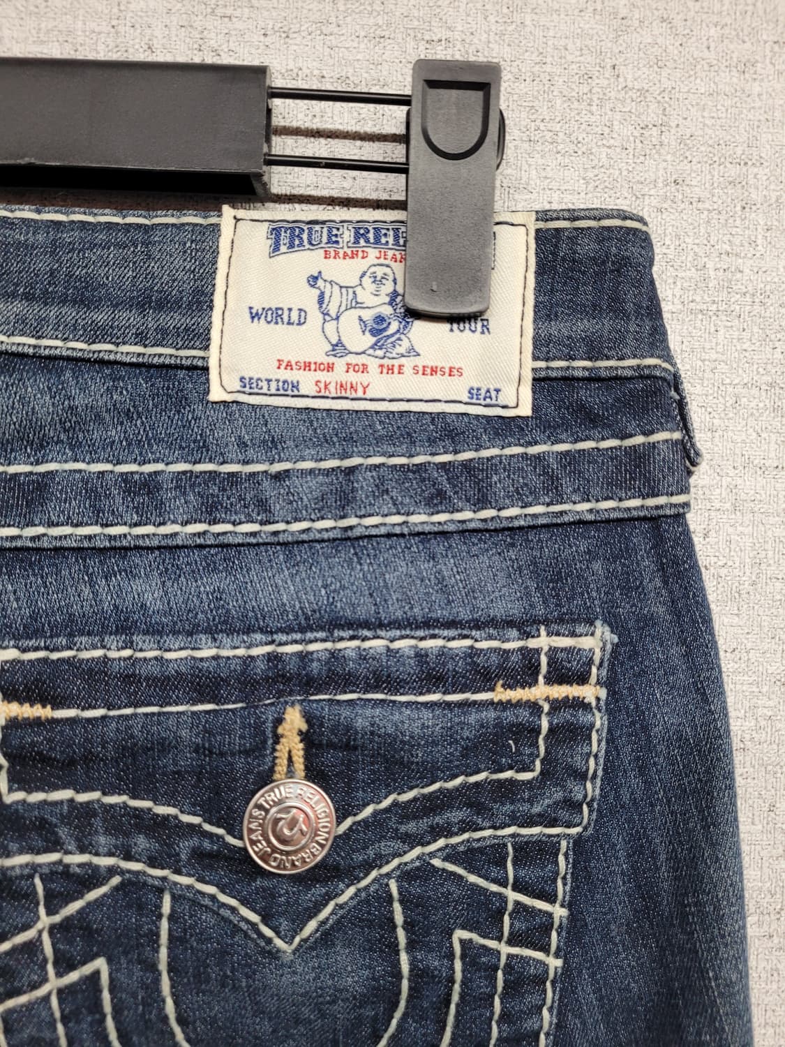 트루릴리전 여성 슬림진 청바지 데님 상품이미지4
