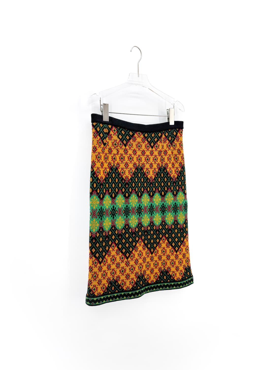  빈티지 울 니트 스커트 상품이미지2