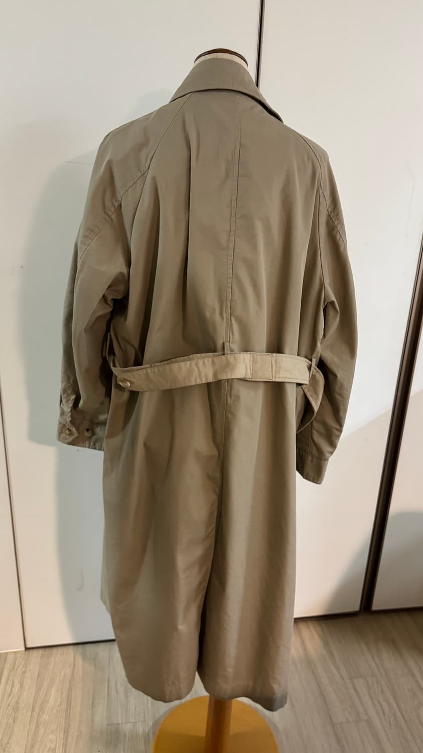 하네 벨티드 롱 트렌치 코트   올리브카키 상품이미지9