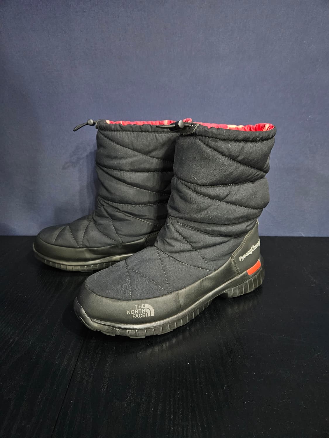 노스페이스 평창에디션 블랙 남성 270 패딩부츠  상품이미지2