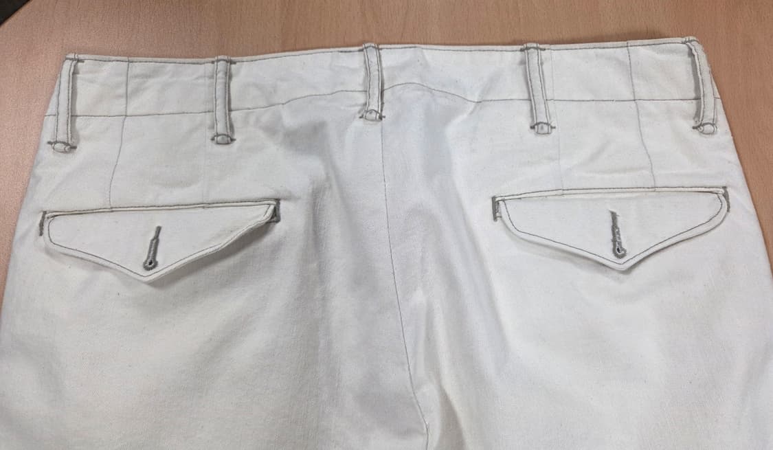 더블알엘 RRL 에크루 크림색 트라우져 팬츠(31-30) 상품이미지7