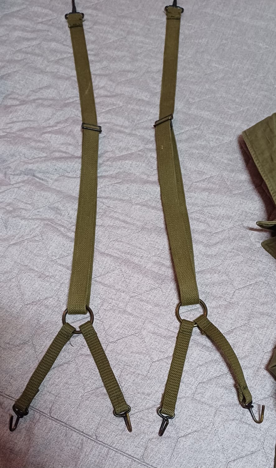 오리지널 미군 이차대전 M-43 필드재킷 야전상의, 벨트, 서스펜더 상품이미지8