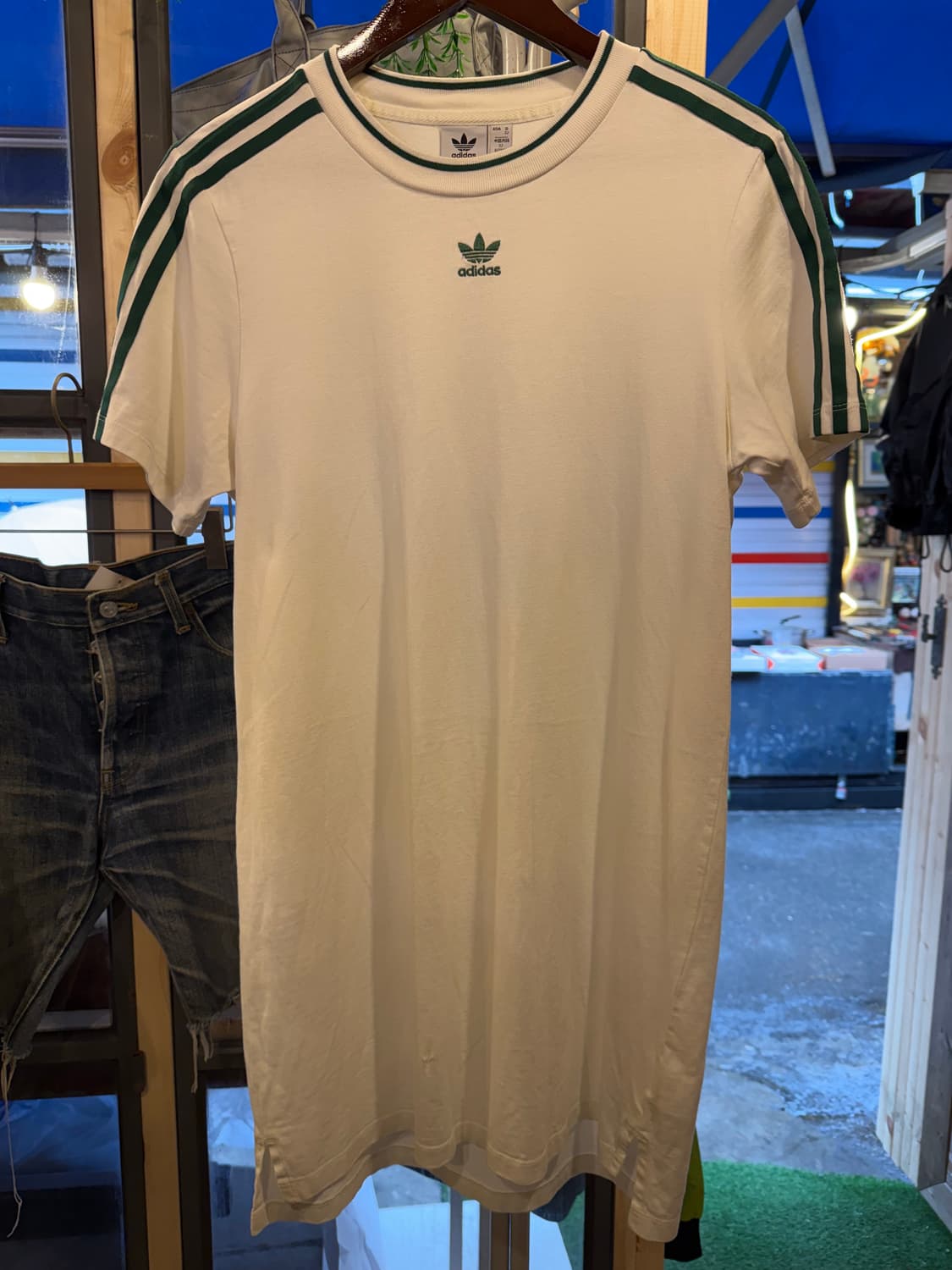 아디다스 파이어버드 그린 원피스 상품이미지1