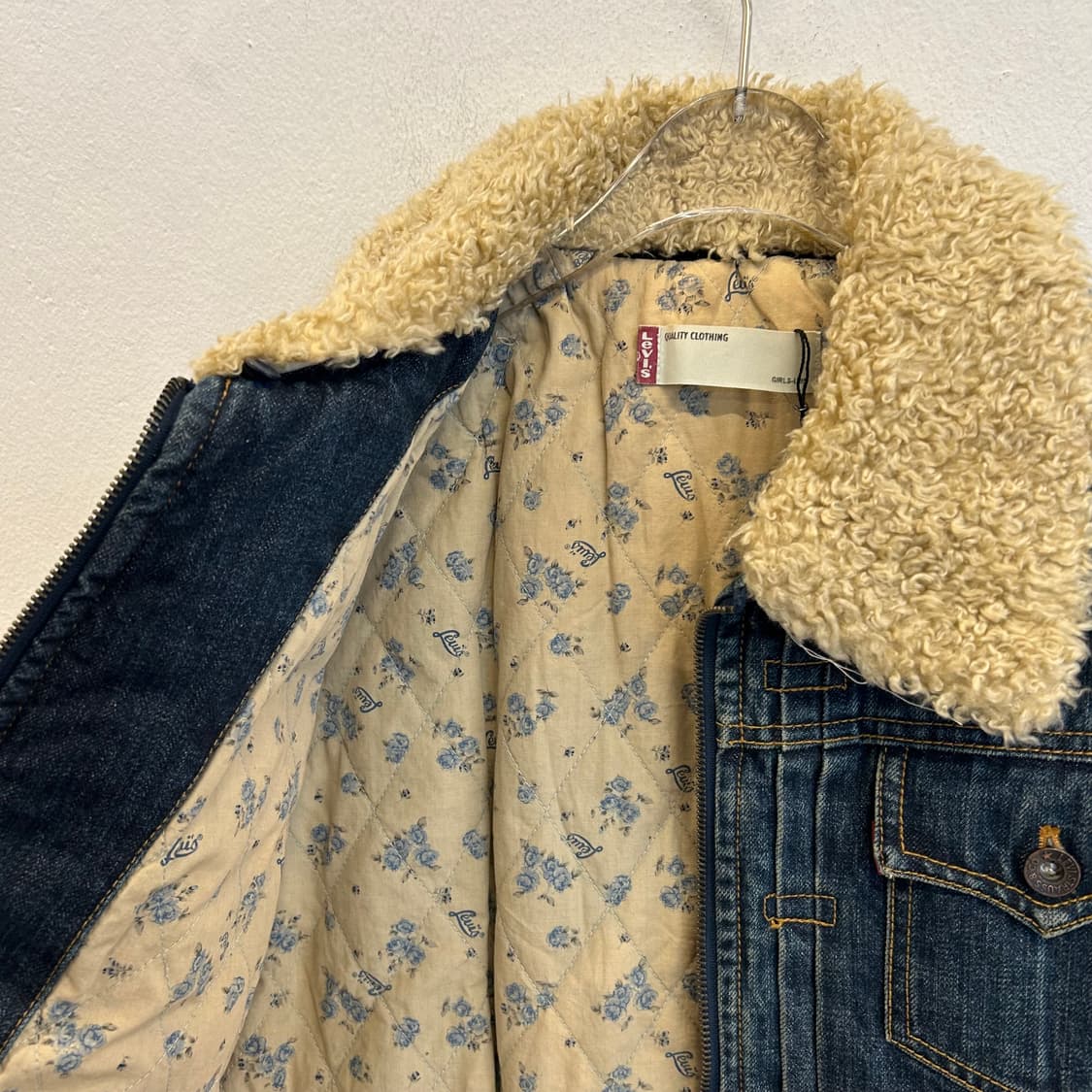 Levi's Fur Collar Denim Jacket 상품이미지5