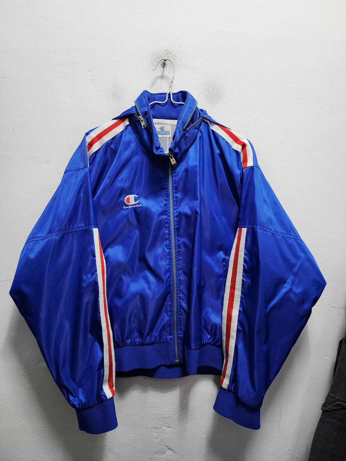 챔피온 올드스쿨 사이드라인 바람막이 (일본판) 상품이미지1