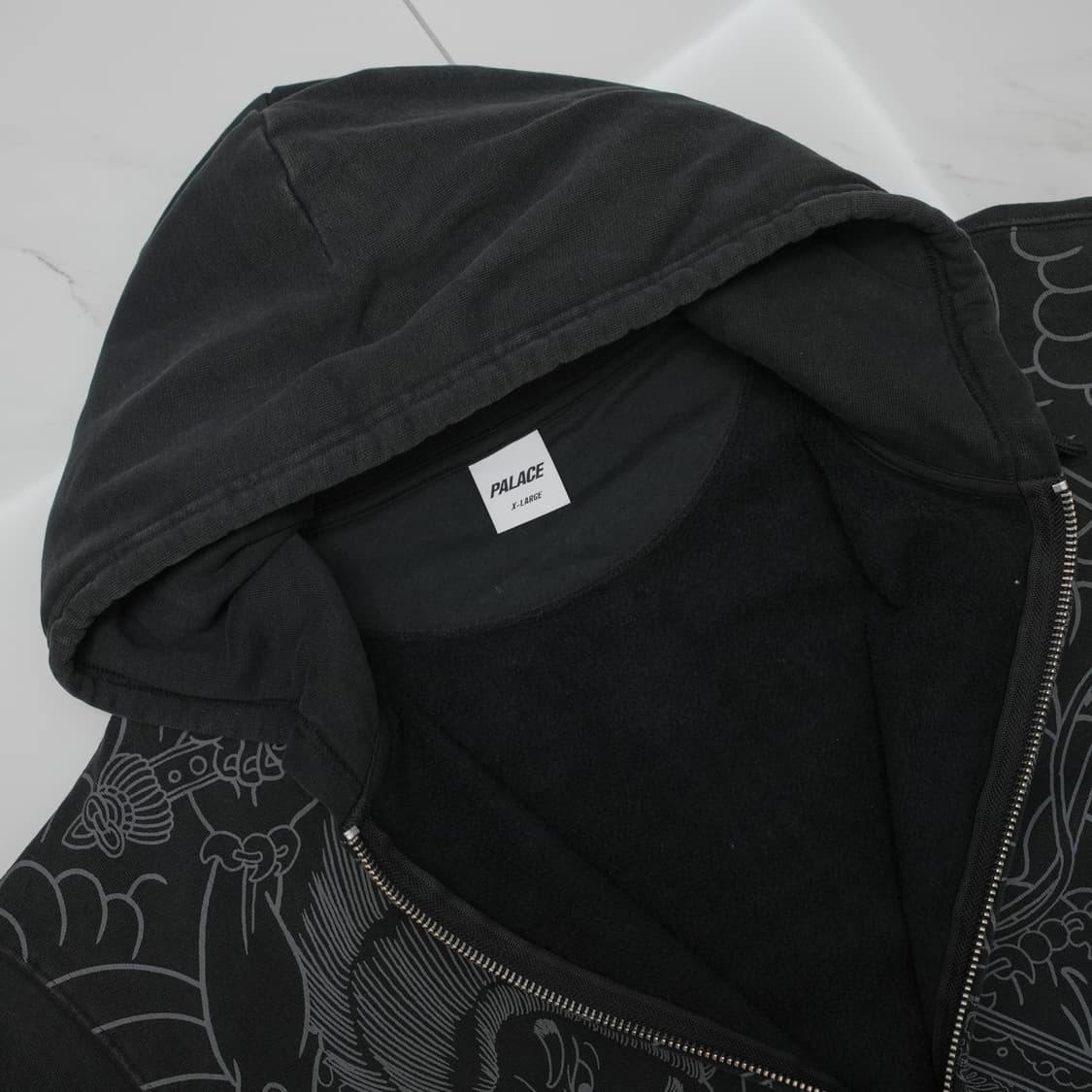 [XL] 팔라스 스사노오 집 후드 블랙 상품이미지6