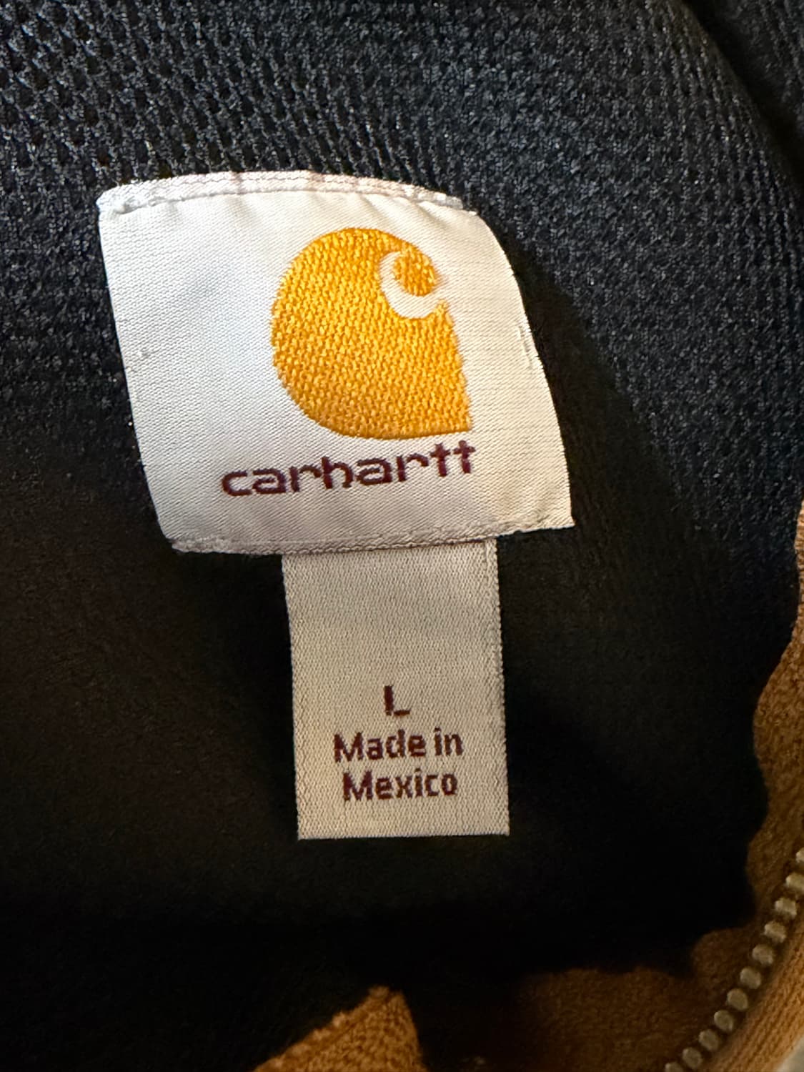 칼하트 브라운 후드집업 L 사이즈  상품이미지3