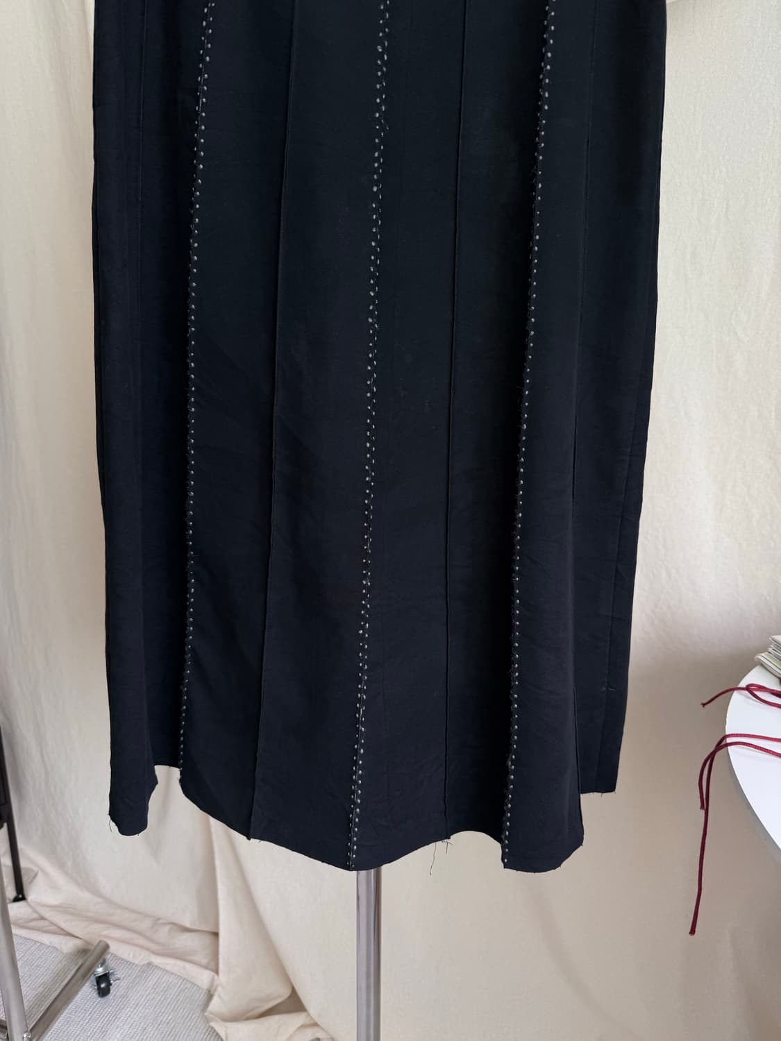 CECIO Stitch Long Skirt 상품이미지5