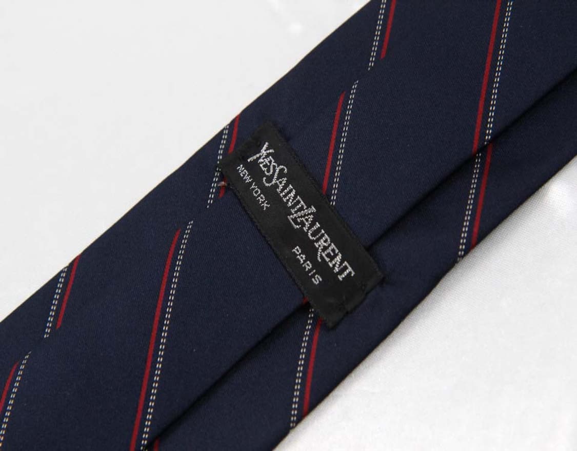 입생로랑 7.6cm A+등급 폭수선 남자 명품 넥타이 상품이미지3