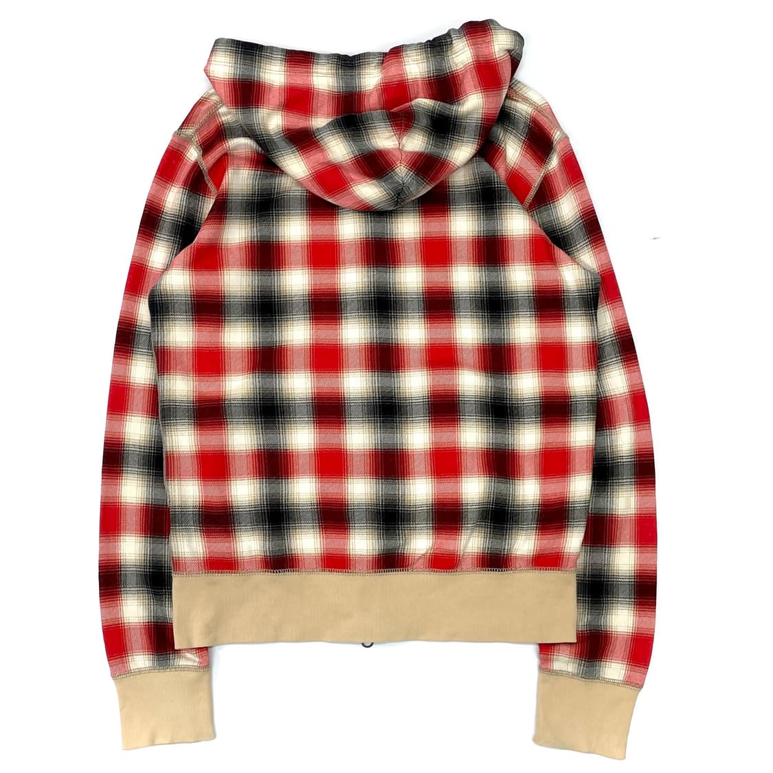JPN Check hood zip-up 상품이미지5