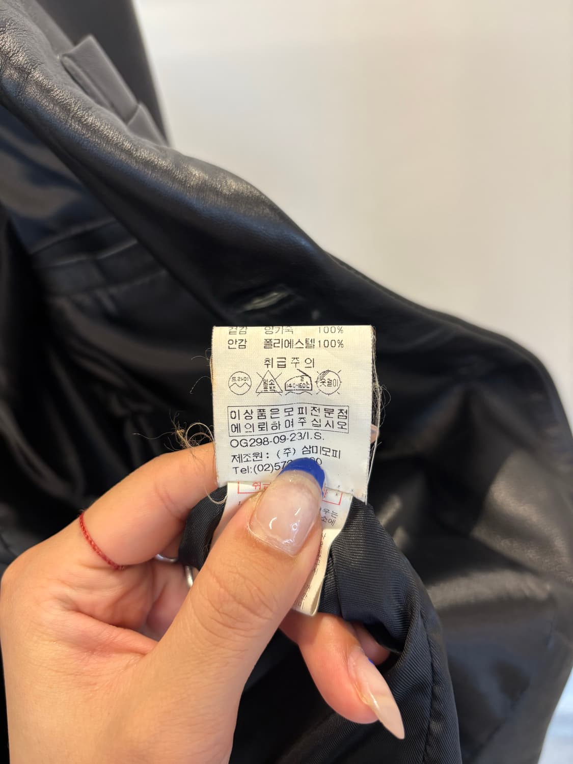 Fradong sheep leather jk 상품이미지9