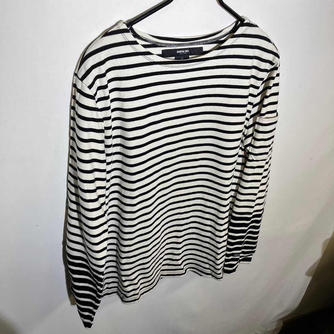 48)제너럴아이디어 스트라이프 긴팔 티셔츠 롱슬리브 상품이미지1