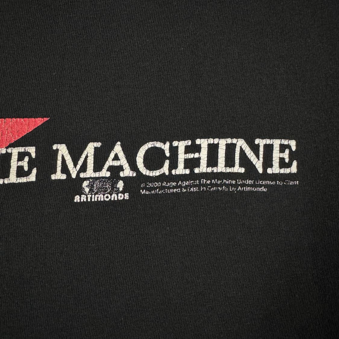 빈티지 2000 RATM 레이지 어게인스트 더 머신 밴드 티셔츠 상품이미지5