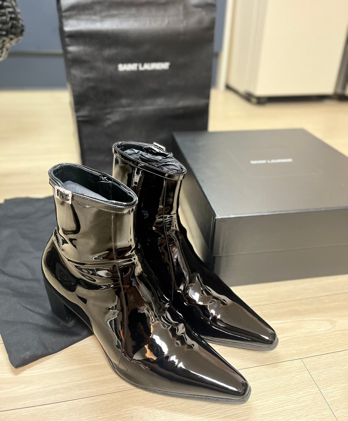 [43]생로랑 arsun 페이던트 부츠 상품이미지6