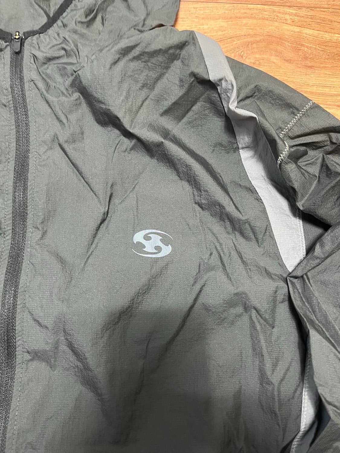 산산기어 패널드 자켓 블랙 1 상품이미지4