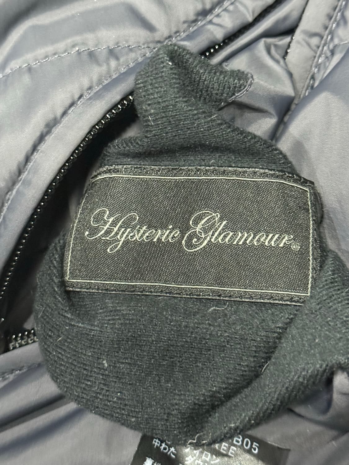 히스테릭 글래머 아카이브 퍽베어 패턴 경량 패딩 자켓 상품이미지9