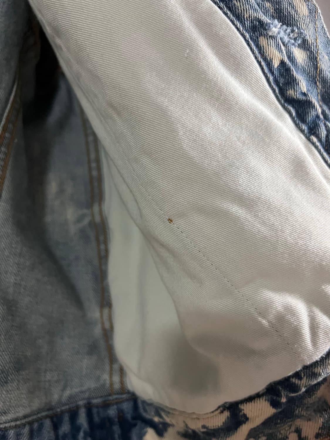 [XL] amiri 아미리 mx2 블리치드 트러커 자켓 상품이미지7