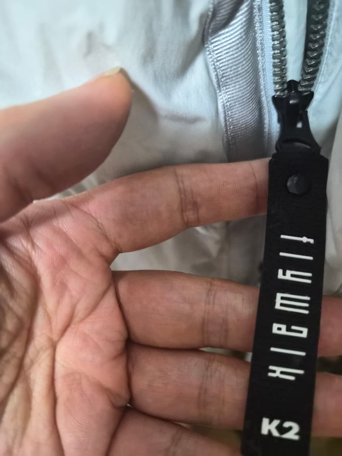 K2롱패딩 수지 아그네스 아이보리 폭스퍼 롱패딩  상품이미지4