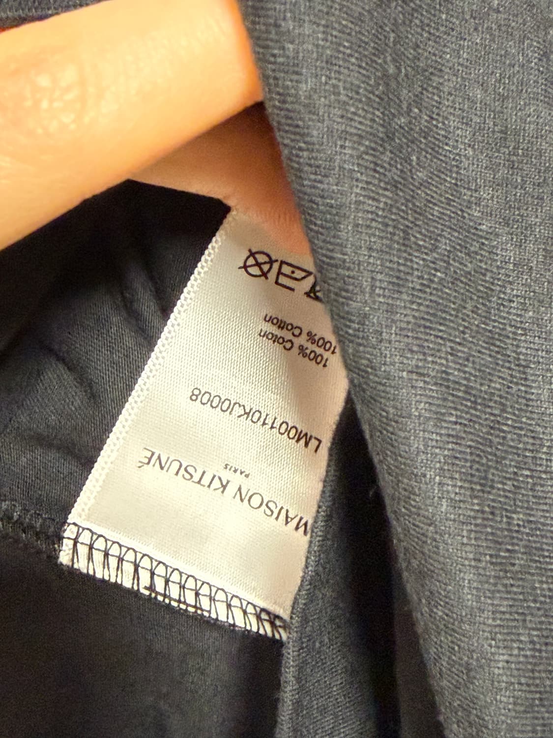 메종키츠네 택도 안뗀 새상품 반팔 XXL 상품이미지3