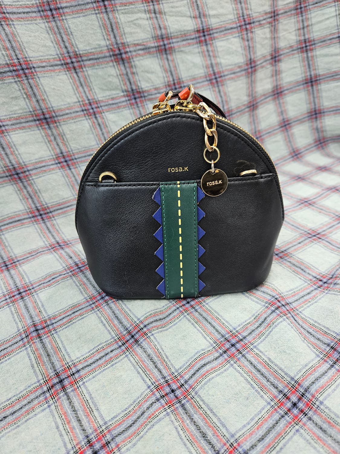 로사케이(rosa.K) 블랙 미니 토드백 상품이미지1