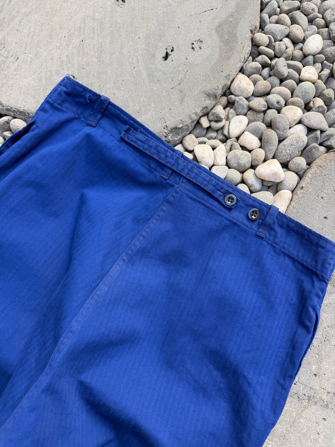 OLD VINTAGE HBT FRENCH 헤링본트윌 프렌치워크팬츠 상품이미지9