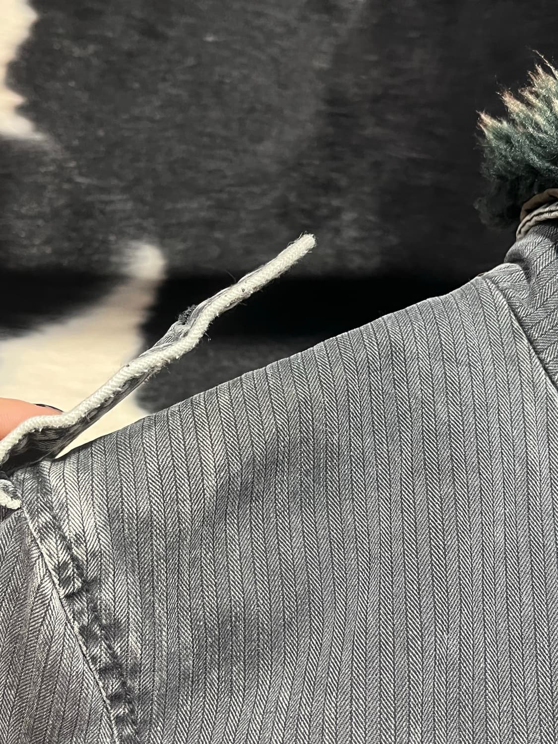 스미스 아메리칸 데님 무스탕 자켓 상품이미지6