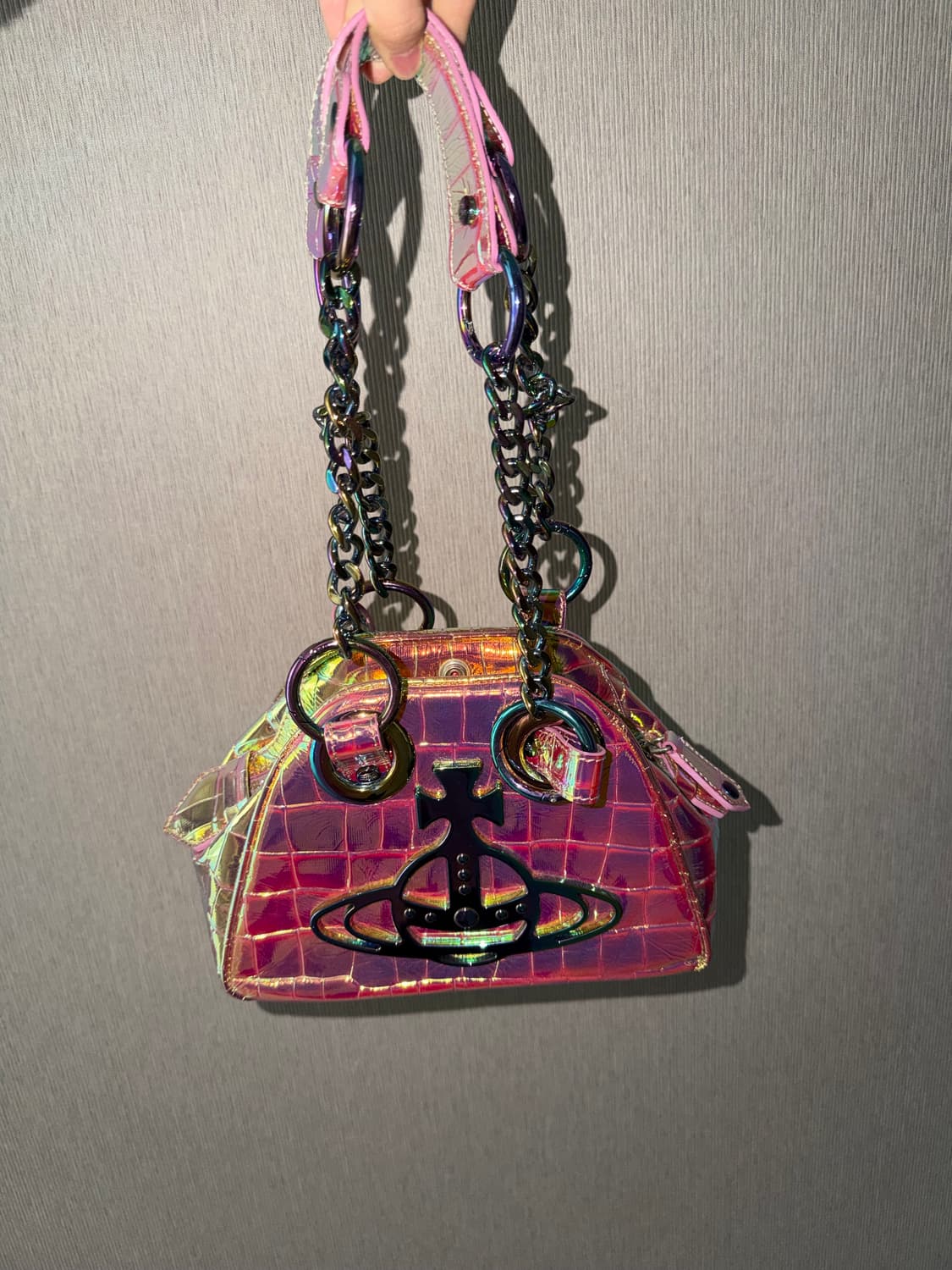 비비안웨스트우드 아카이브 orb 야스민 백 멀티컬러 상품이미지2