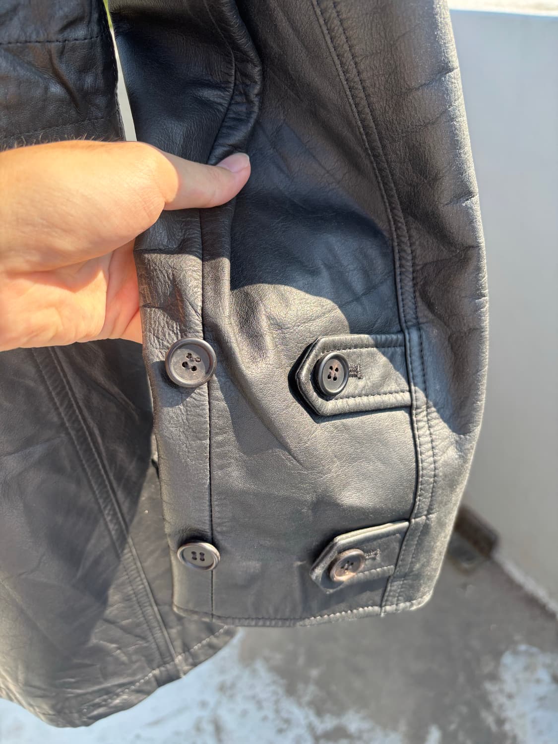paul smith leather coat 상품이미지8
