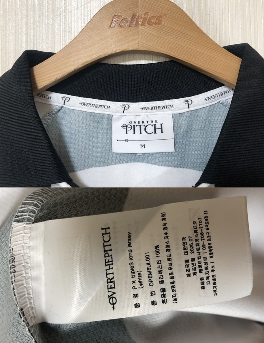 오버더피치X트리플에스 팀SSS 어셈블25져지/롱슬리브 M #22 설린 상품이미지4