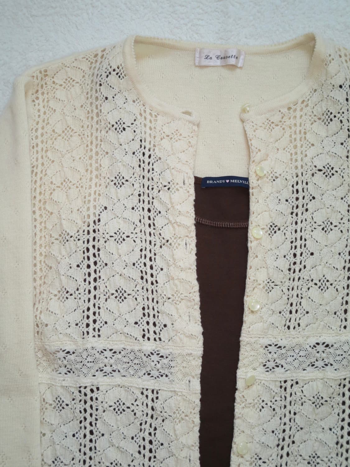 버터 옐로 레이스 가디건🧈🤍 상품이미지3