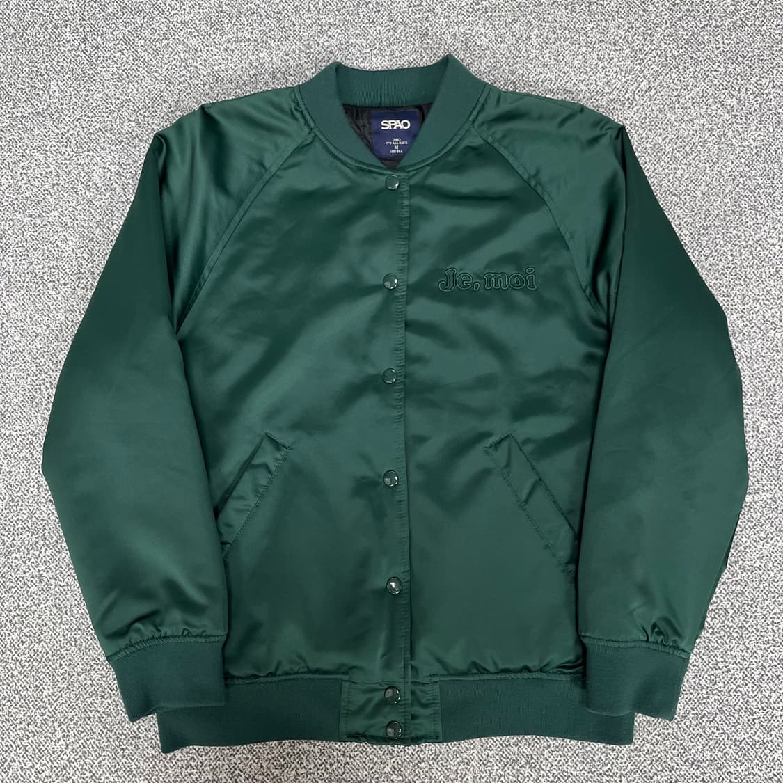 <스파오 워싱 바시티 자켓> No.1383 상품이미지3