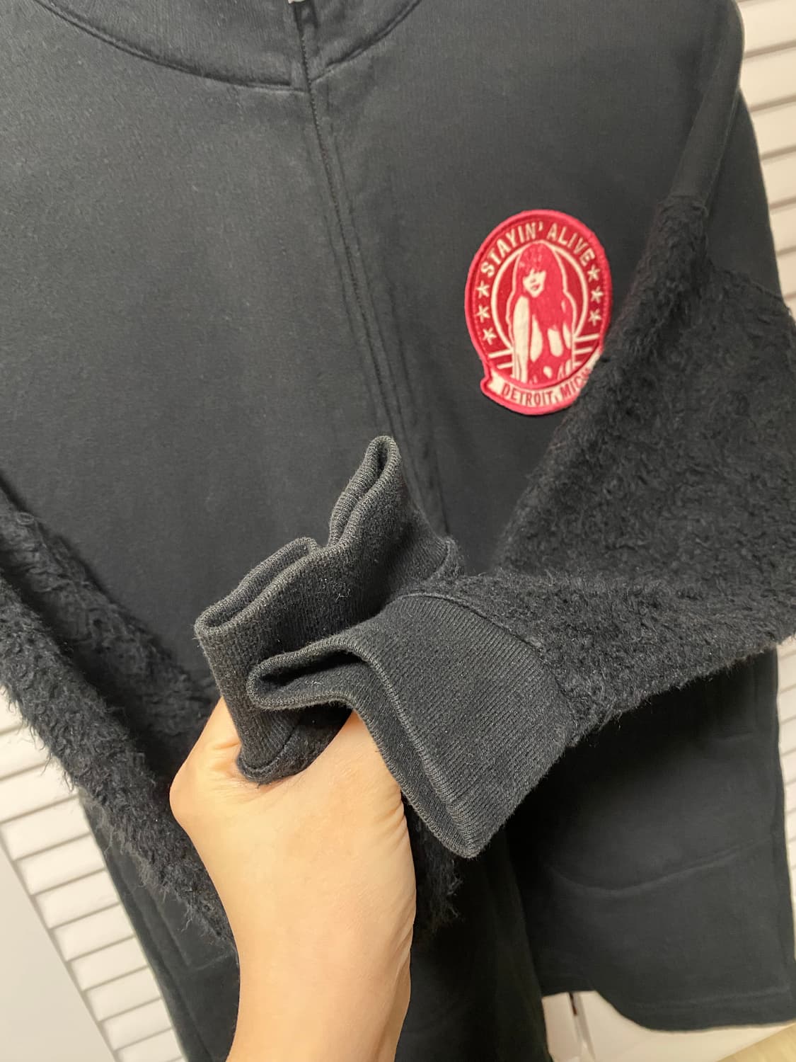 히스테릭 글래머 패치 후드 집업 상품이미지3