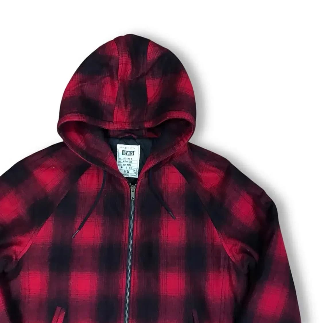 리바이스 타탄체크 후드자켓 상품이미지2